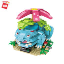 Pokemon Building Block Venusaur Gyarados Mewtwo Blastoise Figure Toys  Cartoon Model Decoration Kids Toy Gift