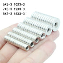 5-100 pcs Strong Magnets Countersunk Round NdFeB Neodymium Magnet  N35 Permanent  Super Strong Powerful Magnets With hole