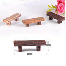Hot Bench Resin Figurine Micro Landscape Diy Home Kawaii Room Decor Miniature Fairy Garden Decoration Accessories Modern Figure