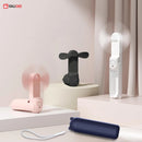 Mini Portable Fan Handheld Personal Cooling Fold Fan For Camping Home Travel Outdoors USB Rechargeable Held Small Fan