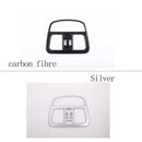 For Maserati Levante 2016-2023 ABS Chrome/Carbon Fiber Rear Air Conditioning Outlet Vent Frame Cover Trim Accessories