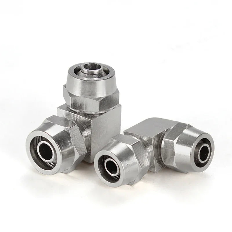 PV PE PM PZA Copper Plated Nickel Pneumatic Air Quick Connector For Hose Tube OD 4MM 6 8 10 12 14 16MM Fast Joint Connection