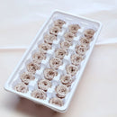 21Pcs/Box Class A Preserved Austin Flower Roses Immortalized Real Flowers Roses Wedding Party Mother'S Day Gift Decorations