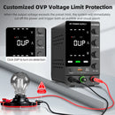 60V 20A Adjustable Laboratory Power Supply, 1200W High-precision Bench Power Supply for Battery Charging, OCP, Memory Storage