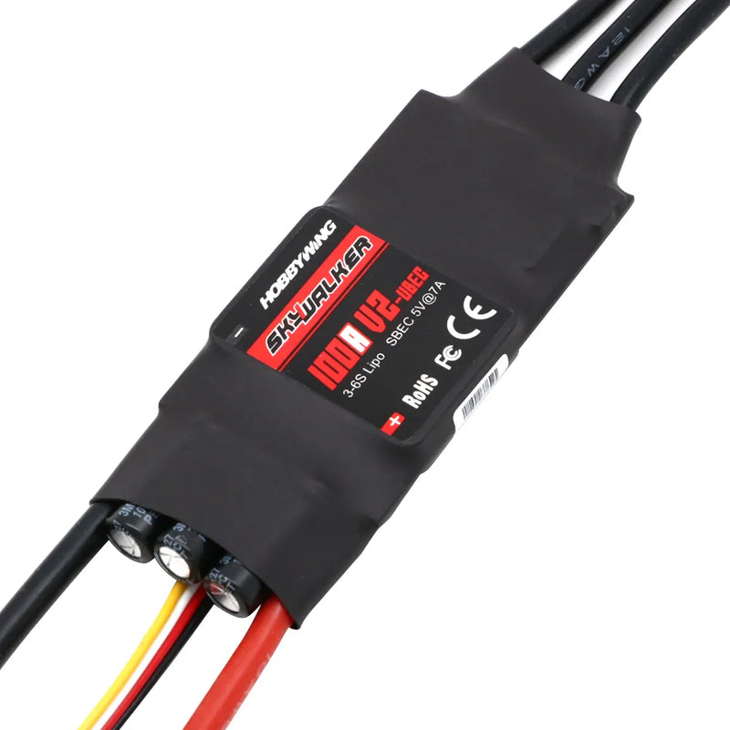 Hobbywing Skywalker 40A 50A 60A 80A 15A 20A 30A V2 ESC Speed Controller With UBEC For RC Airplanes Helicopter