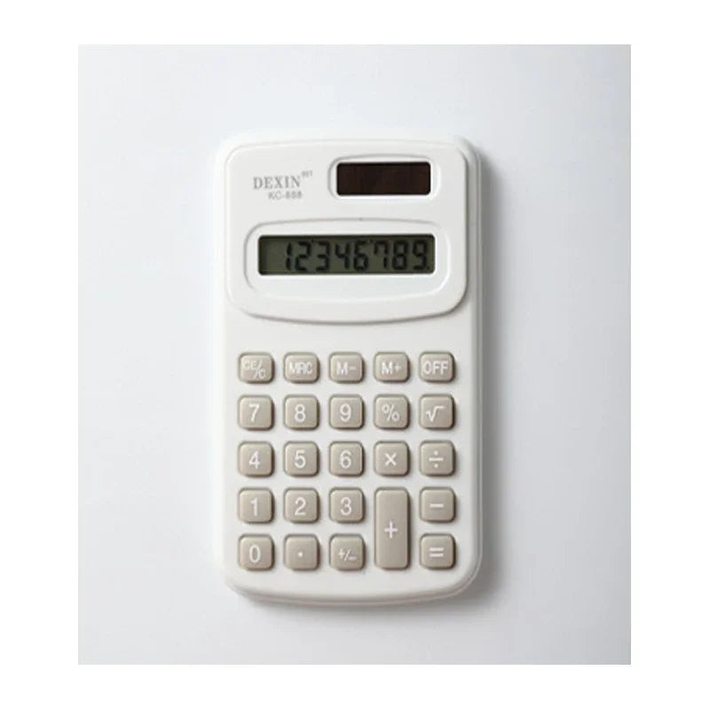 Small Calculator Silent Calculator Mini Version Learning Auxiliary Portable Calculator Back To School Supplies Students/Finance