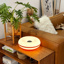 The Donut Halo | Touch-Dimmable Bauhaus Ambient Table Lamp