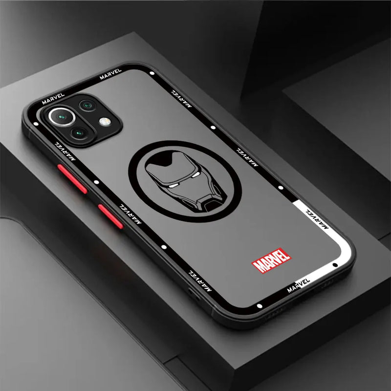 Marvel Hero Logo Case for Xiaomi Mi 12T Pro 11T 10T 13 Lite 12 13 Pro 11 Lite 9T 12X 11T Silicone Shockproof Cover