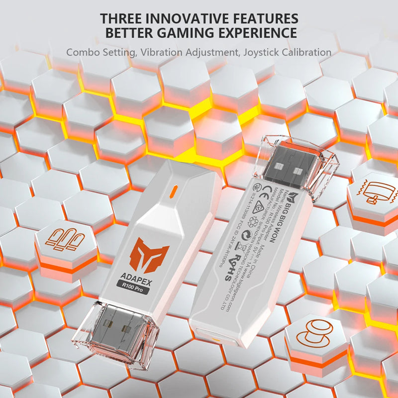 BIGBIG WON R100 Pro No Delay Control USB Wireless Bluetooth-compatible