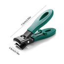The Iron Grip | Anti-Splash Wide-Jaw Stainless Nail Clipper
