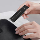 Samget M.2 NVME Solid State Drive External Enclosure 2230/2242/2260/2280 M.2 to USB C Case 10Gbps Type A + Type C For M/M+B Key