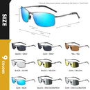 CoolPandas NEU Polarisierte Herren Sonnenbrille aus Legierung Blaue Spiegellinse Männliche Sonnenbrille Photochrome Brille UV400 Gafas De Sol