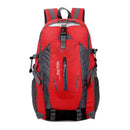 Polyester Camping Backpack Breathable Fishing Bag Large Capacity Wear-resistant Layered Storage Lightweight for Office Travel