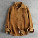 The Corduroy Archive | Men's Cotton Corduroy Long-Sleeve Overshirt