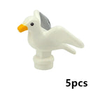 Figures Animal Building Block MOC City Goat Sheep Eagle Owl Panda Parrot Seagull Penguin Zoo Fram Accessories Bricks Toy Gift