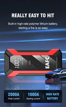 The Surge Relay | 2000A Peak Jump Starter and Portable Power Bank