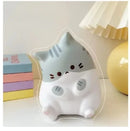 Soft PU Slow Rebound Cartoon Cat Pop Fidget Toy, 1PC Adorable Squeeze Ball, Stress Relief for Kids Adults, Halloween Christmas Gift