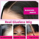 The Aurelia | Bone Straight HD Lace Front Wig in Remy Human Hair