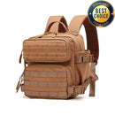 The Ruckdack | 900D Tactical Molle Daypack with Dual Cup Holders