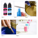 30 Farben Kerzenfarbstoff Pigment Aromatherapie Flüssigfarbstoff Pigment DIY Kerzenform Seifenfarbstoff Handwerk Harzpigment