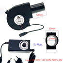 for Delta BFB1012VH  9733 Turbo Centrifugal Fan Blower 12V 1.80A High Speed with Variable Speed Controller for DIY Cooling