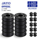 The LayerStack | 10-Roll 1.75mm 3D Printer Filament Collection (PLA / PETG / SILK)