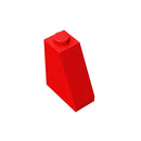 Gobricks 10PCS Bricks Assembles Particles 60481 2x1x265 Degree Slope Bricks Building Blocks Replaceable Parts For Children Gifts