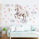 The Cirrus Gallery | Watercolor Cloud Horse Wall Decal Art