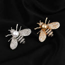 Emaille Strass Perle Bienen Broschen Für Frauen Unisex Trendy Insekt Tier Brosche Kleidung Anzug Schnalle Zubehör Schmuck Geschenke