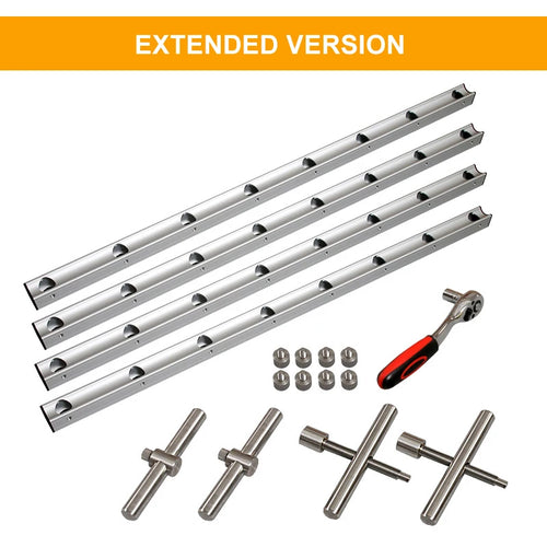 The Iron Grip | 0–1040mm Stainless Steel Adjustable Woodworking Parallel Clamp