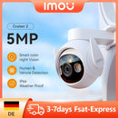 IMOU Cruiser 2 5MP Wi-Fi Outdoor Security Camera AI Smart Tracking Human Vehicle Detection IP66 Night Vision Two Way Talk