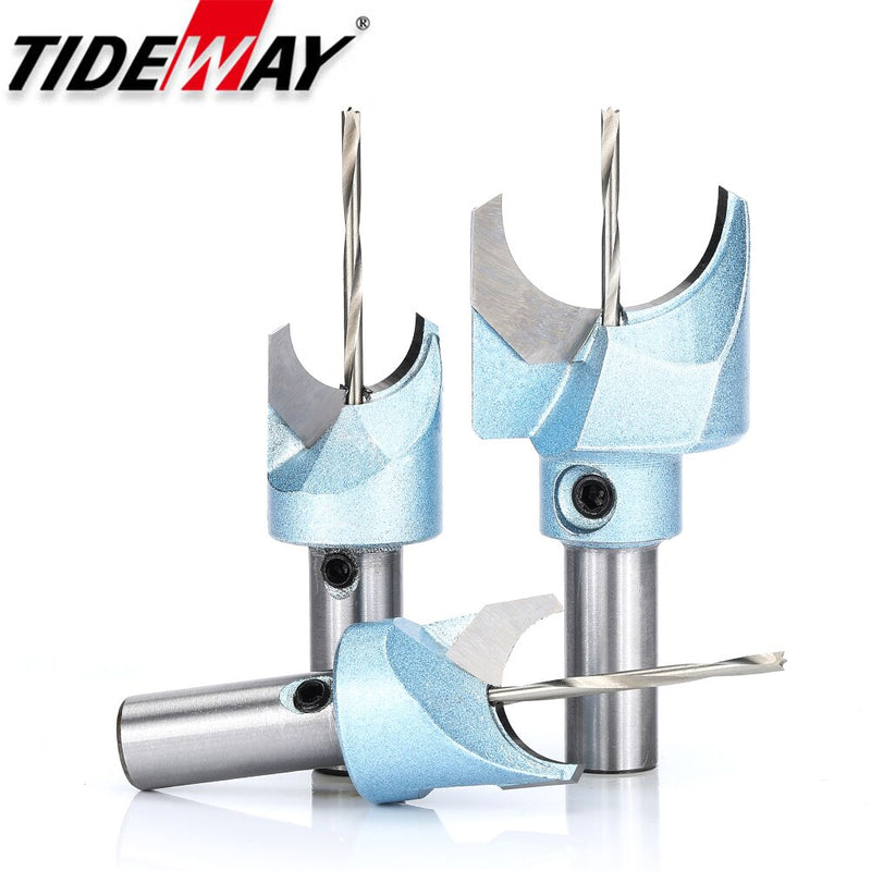 Tideway Dia.6-30mm Carbide Woodworking Bead Drill Bits 10mm Shank Wooden Buddha Ball Router Bit Beads Industrial Grade Hand Tool