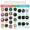 Nylon Strap for Samsung Galaxy Watch 7 6 5 4 40mm 44mm 5Pro 45mm 6/4Classic 43mm 47mm Sports Bracelet for Huawei Watch GT3 4Pro