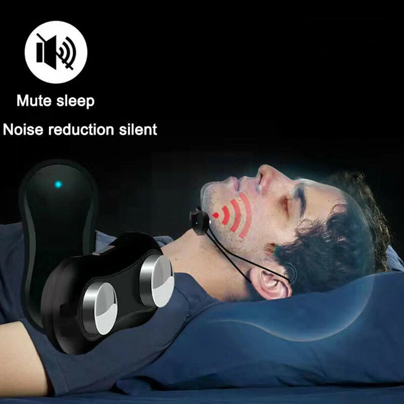 Smart Anti-snoring Device Effective Anti Snoring Solution Well Sleep Apnea Care Sleep Aid Comfortable Health Q0F4