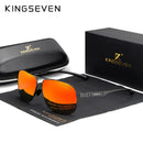 Genuine KINGSEVEN High Quality Men Sunglasses Polarized Eyewear Driving Sun glasses Aluminum Temple Gafas de sol Masculino
