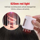Electric Hair Oil Applicator 2 in 1 Hair Scalp Massager Brush Scalp Applicator Comb for Hair Growth Treatment Salon Care Device