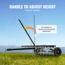 SucceBuyTow Behind Dethatcher 48inTow Dethatcher with 24Spring Steel Tines Lawn Dethatcher Rake for ATV or Mower Tow Behind Lawn