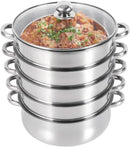 The Steam Tower | 5-Tier Multi-Function Stainless Steel Steamer Cookware