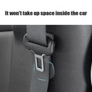Suede Magnetic Suction Car Seat Belt Fixing Clips Auto Belt Holder Stabilizer Fastener Adjustable Clip Seatbelt Stopper