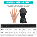 The Winter Sentinel | Genuine Leather Heated Motorcycle Gloves — Rechargeable, Waterproof