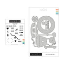 New Garden Bunny Tulip Flower Clear Stamps Metal Cutting Dies Stencil for Decorating Scrapbook Diy Paper Card 2024 Spring Easter