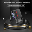 EUCAGR Ultrathin Carbon Fiber Leather Case For Samsung Galaxy Z Flip 3 4 5 Back Cover For Samsung Z Flip 6 Shockproof Phone Case