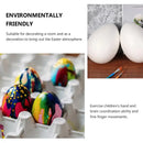 2/3/4 Pcs 15cm 20cm DIY Eggs White Foam Balls Eggs Easter Modeling Shapes Egg Ornaments Kids Painting Party Decorations