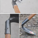 Household Thickened All Steel Hoe Soil Digging Vegetable Planting Large Hoe Weeding Outdoor Tools All Steel Hoe