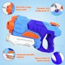 Kiztoys Water Gun Toys for Kids, 2 Pack Powerful Water Pistols with 1200ML Large Capacity and 33ft Long Range for Summer Water