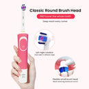 Oral B D100 Elektrische Zahnbürste 2D Vitality Reinigungszahnbürste Wasserdichte elektronische Zahnbürste Induktives Ladegerät mit Timer