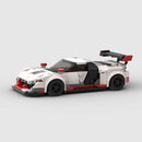 MOC R8 Technisches F1 Modell Rennwagen Bausteine Stadtfahrzeug Ziegel Sets Speed Champions Rennsport F1 Superrennen Kinder Geschenk Spielzeug