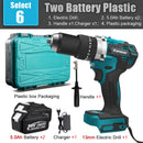 Kamolee 13mm Pro Large Torque 650NM Brushless Electric Impact Drill 3 in 1 Electric Cordless Screwdriver For Makita 18v Battery