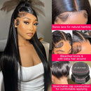 40 Inch Straight HD Lace Front Wig 13x6 HD Lace Frontal Human Hair Wig For Women Pre Plucked with Baby Hair Brazilian Hair