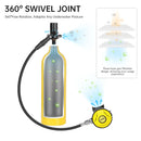 The Abyss Companion | 1L Portable Mini Scuba Diving System with Hand Pump